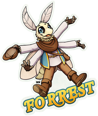 Forrest Full Body Badge