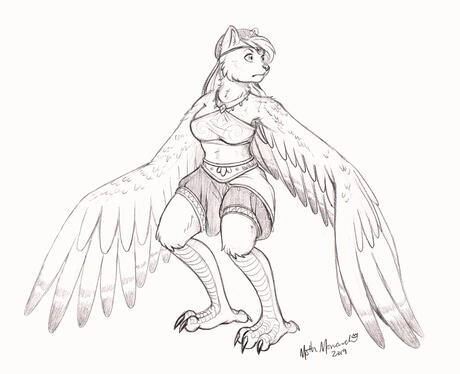 Ermine Harpy